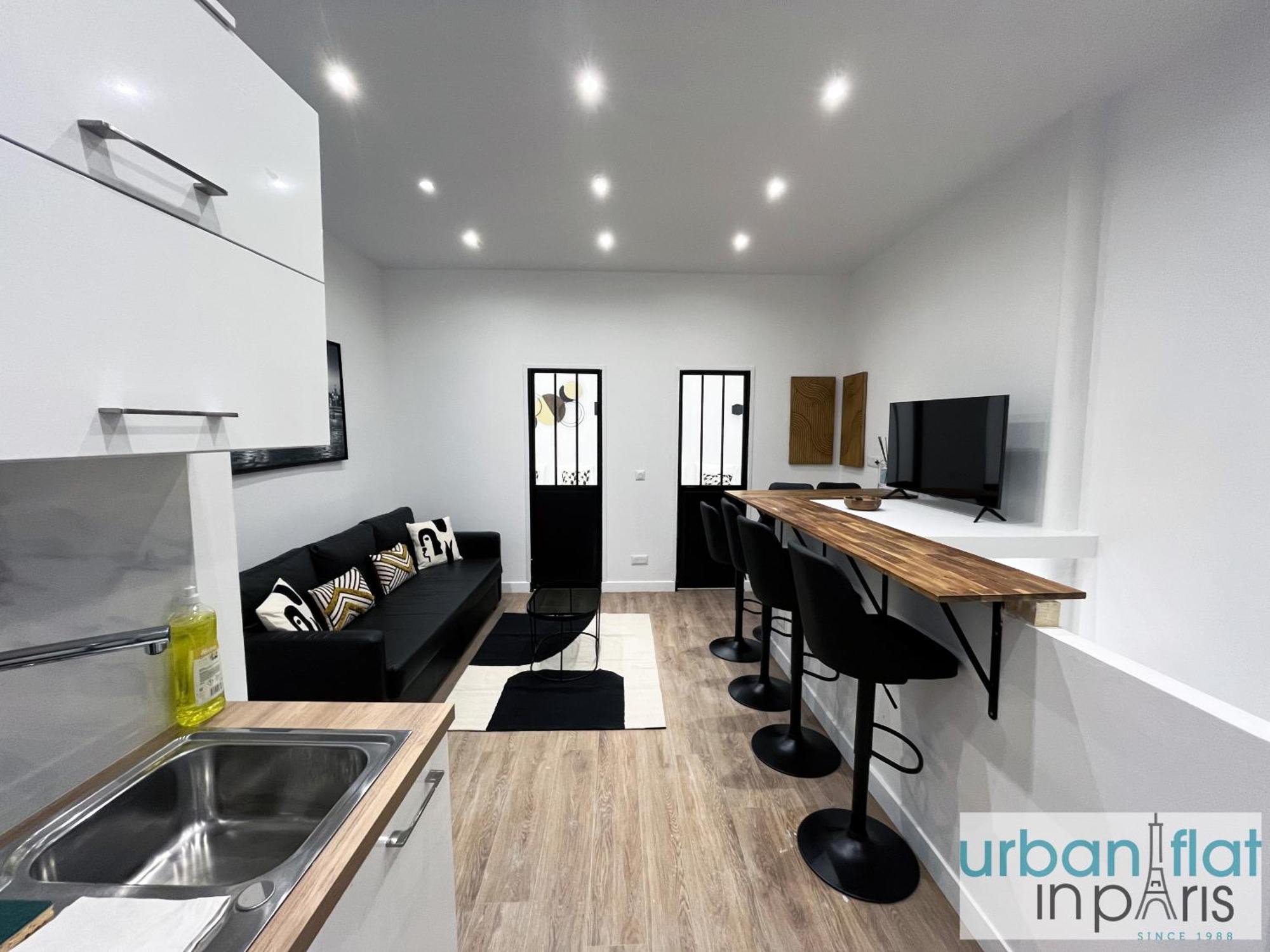 Urban Flat 01 - Charming 2 Bedroom Flat In Montorgueil Париж Екстериор снимка